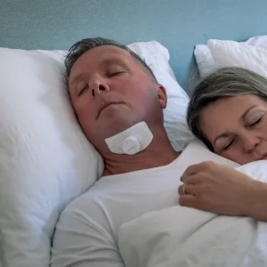 man treating obstructive sleep apnea with genio 600x600 opt 300x300 - <b>Nyxoah Genio: DREAM Study Results and FDA Approval!</b>